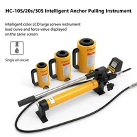 Instrument intelligent de tirage d'ancres HC-10S 20S 30S, testeur de tirage d'ancres 10t 20t 30t pour tunnels