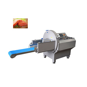 Machine à découper les steaks commerciale, trancheuse à bacon, trancheuse à viande automatique de haute précision pour la transformation de la viande - Product Image 1