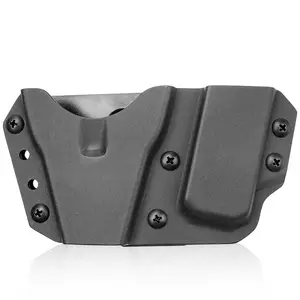 GUNFLOWER Kydex Mag + Cuff Case Holder Combo Open Top Magazine Pouch with Handcuff Carrier
