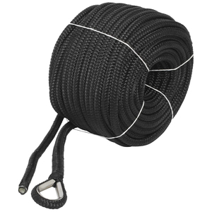 Cuerdas <span class=keywords><strong>de</strong></span> <span class=keywords><strong>amarre</strong></span> <span class=keywords><strong>de</strong></span> PP <span class=keywords><strong>de</strong></span> grado marino <span class=keywords><strong>de</strong></span> alta calidad para anclaje y <span class=keywords><strong>amarre</strong></span>, <span class=keywords><strong>tipos</strong></span> <span class=keywords><strong>de</strong></span> doble trenzado, en negro y blanco. - Product Image 3