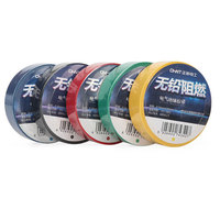 Chint original 0.16mm x 18mm x 10m 0.16mm x 18mm x 20m 600V rouge jaune bleu noir CHNT PVC isolation ignifuge ruban électrique