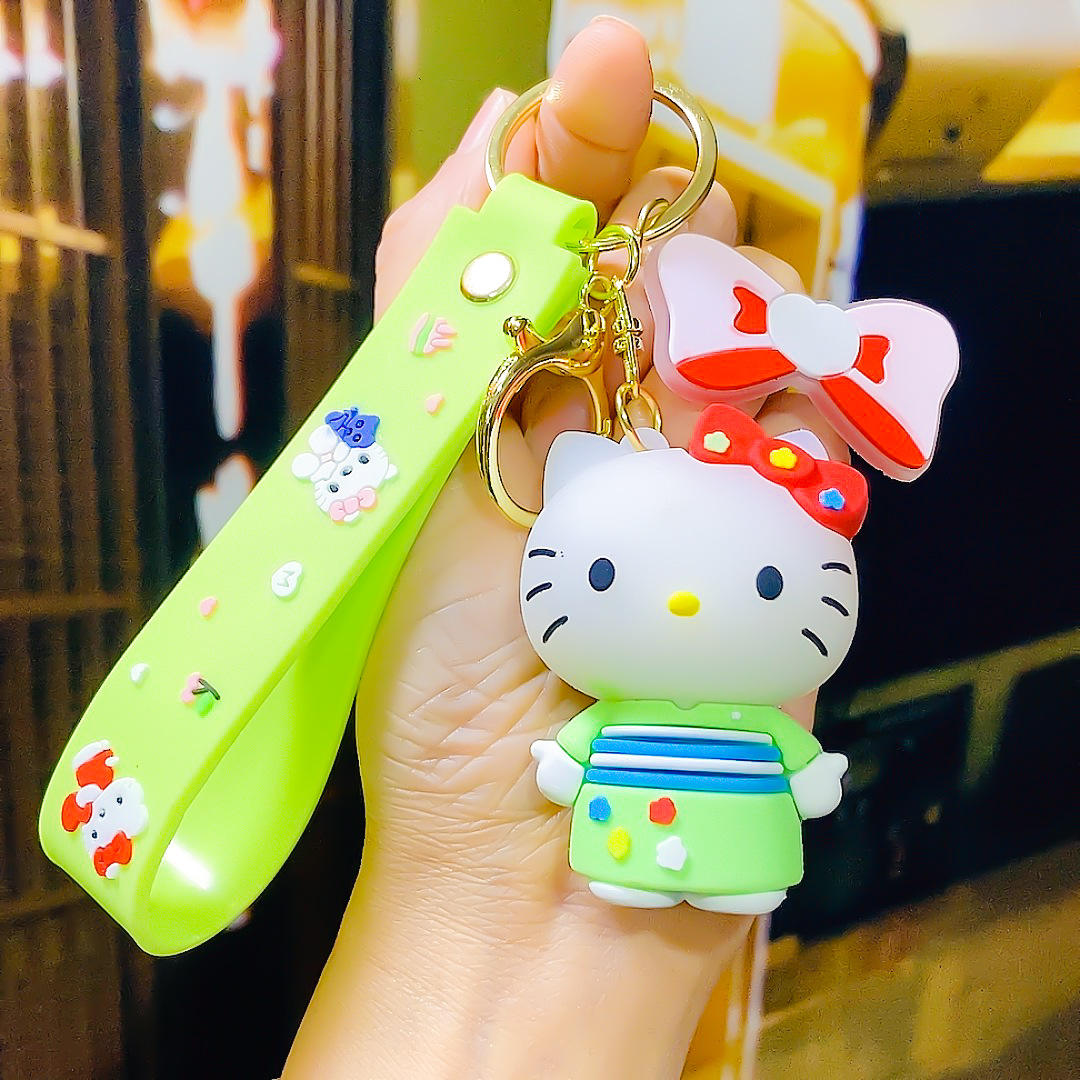 จี้แมว KT-สีเขียว