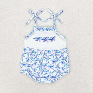 Trajes a juego para hermanos, temática de tortuga marina, ropa de playa, trajes de baño para niños, ropa de verano - Product Image 4
