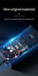 Pengisi Daya Baterai Otomatis Cerdas dengan Adaptor Pengisi Daya Cepat Berdaya Tinggi untuk Pengisi Daya Sepeda Motor Listrik. - Product Image 5