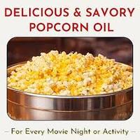 Substitut d'huile de pop-corn / de beurre de qualité alimentaire, 100% pur, à base de graines, marque Cocolipids, durée de conservation de 2 ans, fabricant du Guangdong, Chine
