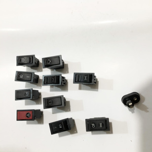 Juego de Interruptores Basculantes para el Tablero de Instrumentos de Camiones de Trabajo Pesado |   Interruptores de <span class=keywords><strong>Control</strong></span> Multifunción para Vehículos Comerciales - Product Image 1