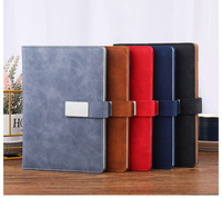 Carnets de haute qualité A4 A5 A6 A7 avec couverture en cuir PU, reliure rigide, petit carnet de poche avec stylo