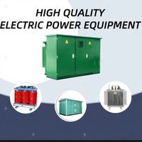 Transformateur immergé dans l'huile haute capacité 400kVA 3 phases 220V entrée et 440V sortie 15kV forme de bobine de puissance et de redresseur