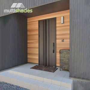 Porte blindée <span class=keywords><strong>de</strong></span> <span class=keywords><strong>sécurité</strong></span> à pivot en aluminium <span class=keywords><strong>de</strong></span> style moderne Finition en acier inoxydable Ouverture manuelle Fonction antivol <span class=keywords><strong>Prix</strong></span> compétitif - Product Image 4