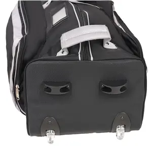 Custom Golf Travel Storage Bag Portable Black Golf Travel Bag With Wheels