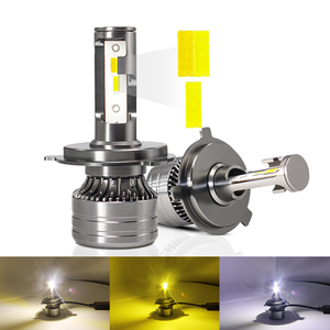 ไฟหน้ารถยนต์ LED สว่างพิเศษ สีทอง K9 รุ่นใหม่ อัพเกรด Canbus H4 H7 <span class=keywords><strong>H8</strong></span> H11 9005 HB3 9006 H7 ไฟหน้า LED Canbus - Product Image 2