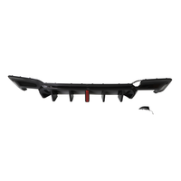 Diffuseur arrière avec LED pour BMW X3 G01 G08 Pre LCI M Sport 2018-2021 Noir brillant ABS Kit carrosserie automobile Fabricant
