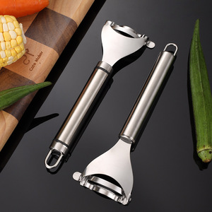 Stainless Steel <b>Corn</b> Huller 410 Steel Food Grade <b>Corn</b> Kernel Remover Kitchen Tool For Grain Processing - Product Image 2