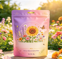 Sachet Doypack Personnalisé Refermable de Qualité Alimentaire avec Fermeture Éclair pour Emballage de Snacks, Poudres, Lessive, Arômes et Grains