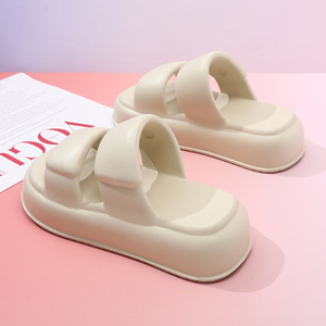 Sandales à plateforme pour femmes, à lanières, en EVA, respirantes, antidérapantes, à bout ouvert, décontractées, pour la plage, résistantes à l'usure - Product Image 1