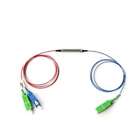 FTTH FWDM SC APC/UPC ABS box 3-Channel 1310/1490/1550 nm 3.0mm 1/1.5m FWDM Fiber Optic Splitter Coupler