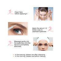 Sérum de croissance des cils et des sourcils minéral hydratant et waterproof en gros sous marque privée