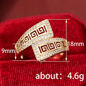 Anello Cinese Moderno per Donne, Elegante Gioiello da Dito alla Moda - Product Image 4