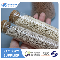 Séparateur moléculaire hydrophile 3A, perles uniformes 8x12 mesh, déshydratant zéolite régénérable pour verre isolant et additifs pétroliers