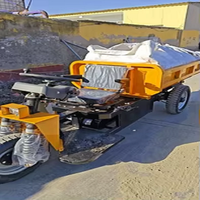 Mini-benne électrique à trois roues de grande capacité de 1,5 tonne dans une machine minière