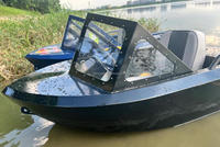 KMB a soudé les bateaux en aluminium de vitesse de mer de rivière de lac électriques à vendre