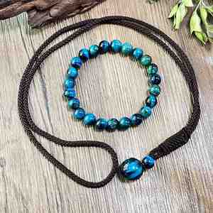 Bracelet en pierre naturelle, perles de verre colorées, cristal très populaire, emballage d'exportation sécurisé pour les grossistes, support après-vente - Product Image 4