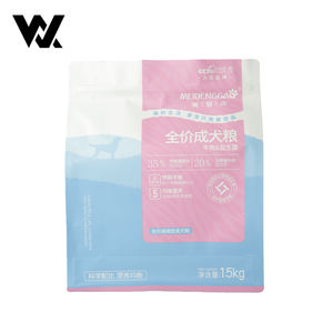 Bolsa de Embalaje Personalizada Biodegradable, a Prueba de Olores, Libre de BPA, de 5 kg y 10 kg, con Cierre y Fondo Cuadrado, para Alimentos para Mascotas y Perros - Product Image 2