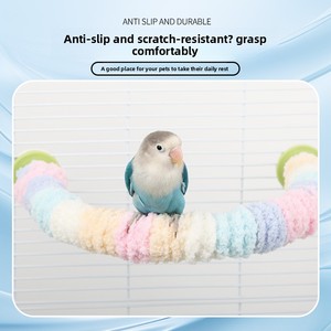 Jouets pour oiseaux, bâtons de perchoir et outils de meulage des ongles pour perroquets - Product Image 2