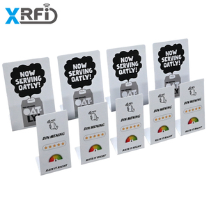 Carte cadeau personnalisée <span class=keywords><strong>QR</strong></span> <span class=keywords><strong>Code</strong></span> NFC Chip sans contact pour jouer à la carte NFC <span class=keywords><strong>Google</strong></span> Review NFC Card Tap Display Stand - Product Image 2