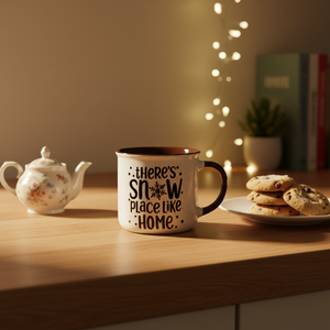 Christmas Porcelain <b>Mugs</b>-Eco-Friendly Gift <b>Box</b> Set for Friends Dishwasher & Microwave Safe Food Safe & Reusable Party & Home Use - Product Image 3