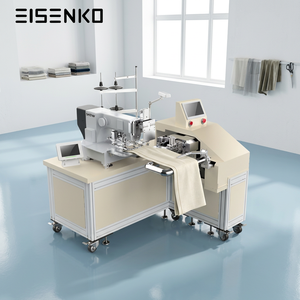 Eisenko จักรเย็บผ้าอัดจีบสำหรับใช้ใน RD-DZJ102คอมพิวเตอร์อัตโนมัติ220V ผ่านการรับรอง CE ตะเข็บโซ่แบบแบนแกนเครื่องยนต์มอเตอร์ - Product Image 1