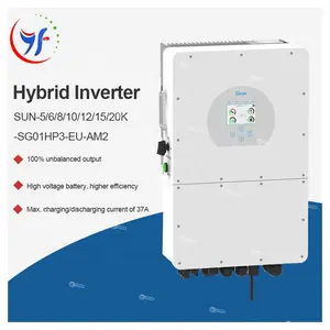 Hybride Inverter 3 Fase Solar Deye 48V 2 Mppt 8KW 10KW 12KW SUN-12K-SG01HP3 240A SUN-10K-SG01 Inverter Sun12ksg01hp3eu