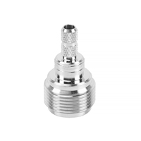 Connecteur femelle de type N IEC 61169-16 N-K7D pour câble LMR400 RG8 RG213, assemblage de câbles, connecteur RF de communication, fabricant OEM