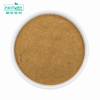 Faitury Vente en gros Poudre d'Épimède naturelle (Horny Goat Weed) à 10% d'Icariine, Extrait en poudre d'Épimède