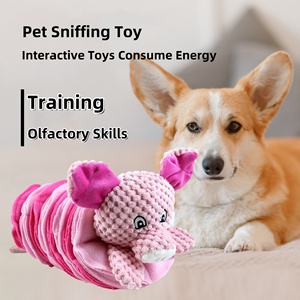 2025 nuovo arrivo giocattoli per annusare cani da compagnia disegno di maiale d'anatra che annusa cibo che perde giocattoli di addestramento interattivi per cani all'ingrosso - Product Image 3