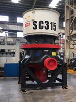 Concasseur de pierres à grande capacité CS660 500-1000tph, concasseur à cône hydraulique monocylindre haute efficacité SC315