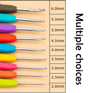 Ergonomic Crochet kim Starter DIY may kit công cụ cầm tay cho có kinh nghiệm Crochet những người yêu thích và tay knitters - Product Image 6