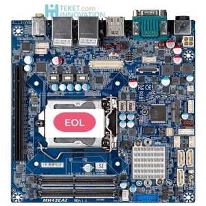 Para Placa Base <span class=keywords><strong>Gigabyte</strong></span> GigaIPC MITX-H42EA Mini-ITX, Chipset Intel H420E, Zócalo LGA <span class=keywords><strong>1200</strong></span>, Canal Dual DDR4 64GB - Product Image 1