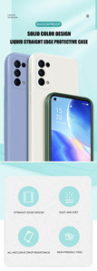 Funda para teléfono Samsung Galaxy S26 Ultra, S24 Plus de silicona líquida, S25 de borde plano, funda protectora para S23 - Product Image 4