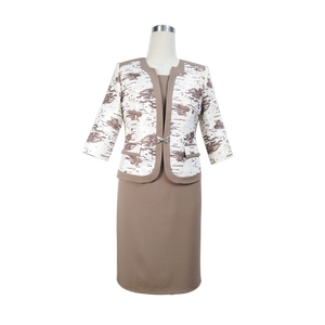Traje de Vestir de Lujo para Mujer, Tallas Grandes, Ropa de Negocios OEM - Product Image 1