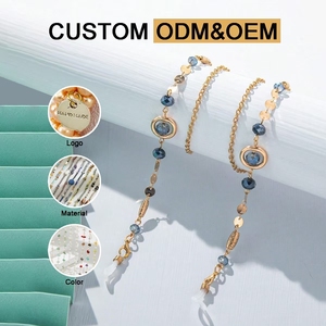 Elegante Brazalete de Girasol para Mujer con Colgante Geométrico de Naturaleza Fresca, Joyería de Moda Dorada, Diseño de Lujo y Ligero - Product Image 5