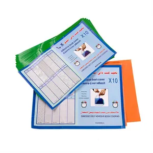 Eco- friendly Self adhesive PVC/CPP Transparent Clear Book Cover