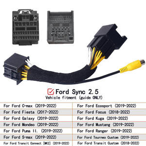 शंसवेई 2.5 तुल्यकालिक pvc केबल हार्निंग प्यूमा फोक्स ट्रांजिट कैमरा इनपुट केबल 32 पिन कनेक्टर एडाप्टर 180 मिमी - Product Image 5