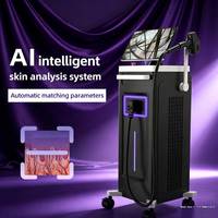 Machine d'épilation au laser à diode 808 nm avec refroidissement par glace, taille de spot 10x10mm 10x20mm, pour salon de beauté
