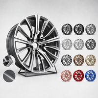 Jantes de 18 à 22 pouces, roue de 22 pouces, alliages d'aluminium forgés, face usinée, finition personnalisée bicolore de luxe pour BMW, Mercedes, Audi, Tesla