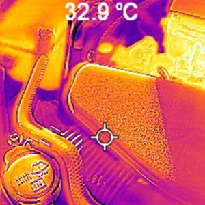 กล้องถ่ายภาพความร้อนอินฟราเรด FLIR TG275 เครื่องวัดอุณหภูมิอุตสาหกรรมสำหรับการวินิจฉัยยานยนต์ - Product Image 2