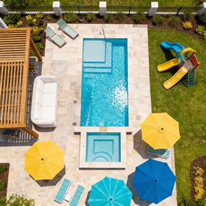 Piscina rectangular prefabricada de fibra de vidrio de primera calidad, piscina grande de fibra de vidrio de larga duración para jardín, contenedor grande para nadar - Product Image 4