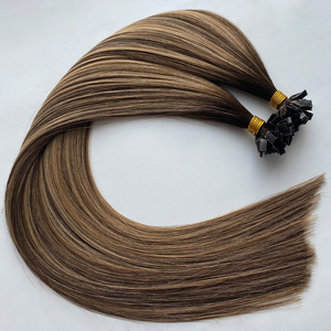 Extensions de cheveux humains Remy SDD à kératine, pré-collées, couleur Balayage, pointe plate Ktips, 50g MOQ, vente en gros - Product Image 3