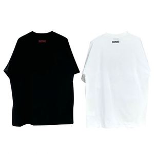 Camiseta Casual Extra Grande de Diseño Personalizado 100% Algodón para Hombre, Patrón de Letras en Relieve 3D, Tejido de Punto, 300 Gramos - Product Image 5