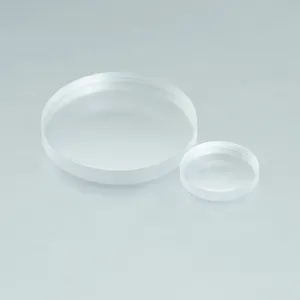 Verre de lentille de protection en silice fondue au quartz custom1064nm pour lentille de découpe laser lentille laser co2